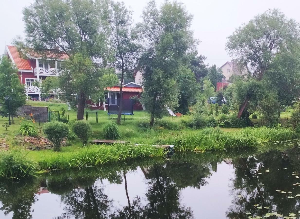 9 Min From Palanga! Luxury House On The River And Sauna Кретинга Екстериор снимка
